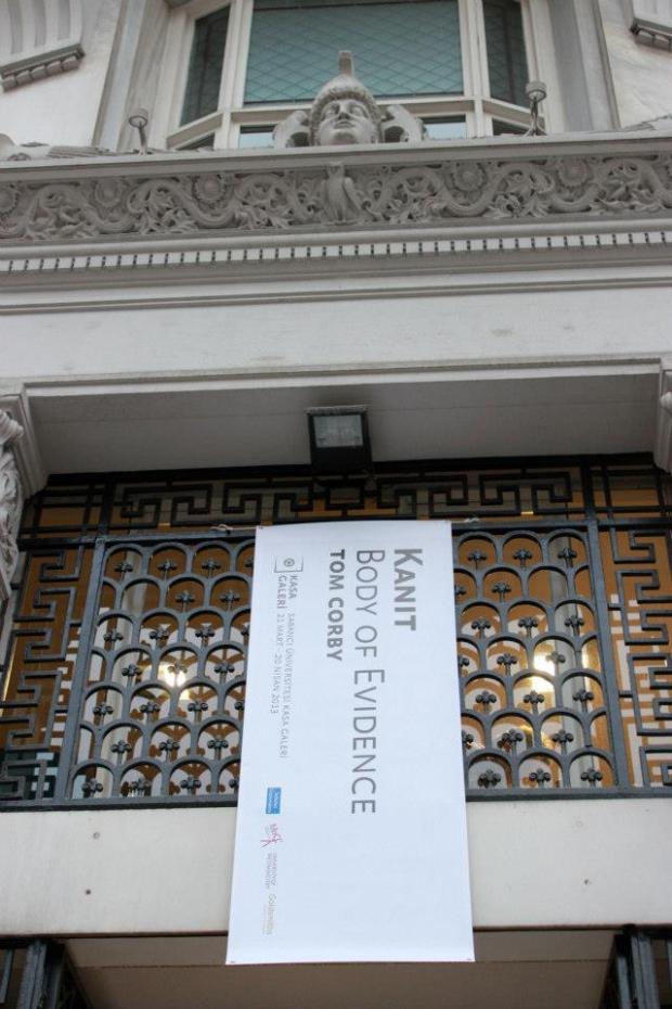 Kasa gallery exhibition banner, Istanbul March 2013